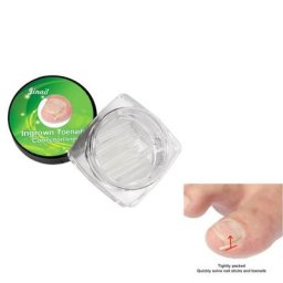Coussin correcteur d'ongle Invisible en Silicone 3/2/1 boîtes pince à lisser élastique en forme de