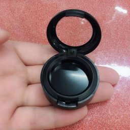 Nouvelle boîte à rabat ronde vide pour fard à paupières boîte d'emballage pour poudre pressée