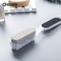 Pierre ponce pour les pieds brosse multifonctionnelle 4 en 1 pour enlever la peau outil pratique