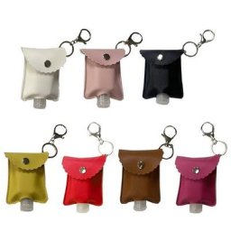 Bouteille de désinfectant pour les mains portable africain porte-clé bouteille réutilisable gel