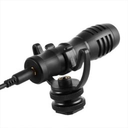 Microphone professionnel anti-bruit enregistrement Microphone vidéo omnidirectionnel