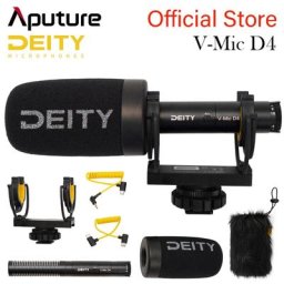 Microphone de fusil de chasse directionnel V-Mic D4 condensateur à faible bruit statique DSLR