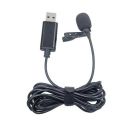 Mini-Microphone Lavalier USB Portable micro-cravate externe pour ordinateur Portable PC