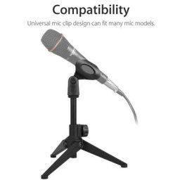 Trépied de bureau pliable pour PC support de microphone à condensateur vidéo prometteuse Skype