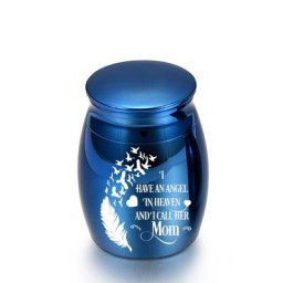 Urne funéraire en alliage d'aluminium pour animaux de compagnie et humains pot Keepplex mini urne