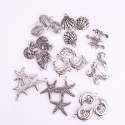50 pièces/lot différents types arine arine tarfish eahhorse suspension ou ewelry ulk