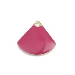 Doreen Box-Paillettes en cuivre émaillé 10 pièces breloques en or métal géométrique coloré en