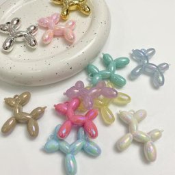 Lot de 5 pièces 45x46mm pendentif en acrylique pour la fabrication de bijoux breloques colliers