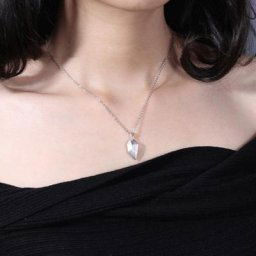 2 pendentifs durables pour hommes et femmes bijoux de Couple délicats pour un usage quotidien