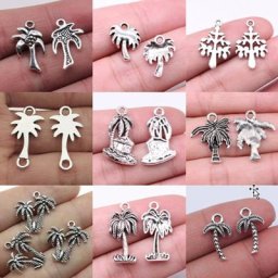 Charmes en vrac Pour Kit de Fabrication De Bijoux Pendentif Bricolage Bijoux Accessoires Cocotier