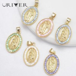 Pendentif à breloques en cuivre fait à la main pour hommes et femmes accessoires de bijoux