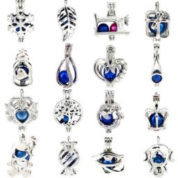 Plus de 60 Styles de bijoux en forme de Cage de perles 1 pièce médaillon diffuseur d'huile