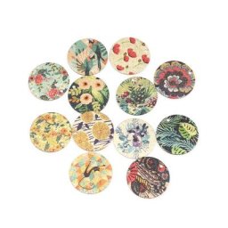 5/10 Pièces de Breloques en Émail pour Pendentif de Peinture pour la Fabrication de Bijoux Couleur