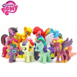 Figurines d'action My Little Pony pour filles dessin animé en PVC Twilight Rotterdam Kle jouets
