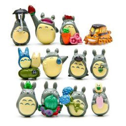 Figurines de Dessin Animé Mon Voisin Totoro Jouet d'Action Micro Paysage Décoration de user