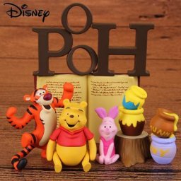 Disney Winnie l'ourson Anime Action Figure Collection Modèle de dessin animé Winnie l'ourson