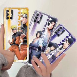 Coque de téléphone NarAAHinMiSasuke Akatsuki Anime pour Samsung Galaxy A53 A12 A21s A52 A32