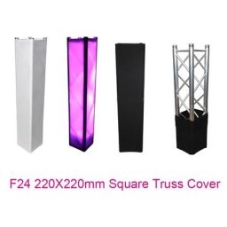 Couvercle de botte en aluminium pour support carré F24 chaussette et gril décoration de scène et