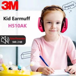 3M PELTOR-Cache-oreilles antibruit pour enfants protection auditive réduction du bruit réglable