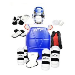 Ensemble uniforme de Taekwondo équipement de protection casque masque armure gant de boxe
