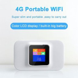 Routeur Wi-Fi 4G portable avec écran LCD couleur point d'accès de poche MIFI carte SIM ambulance