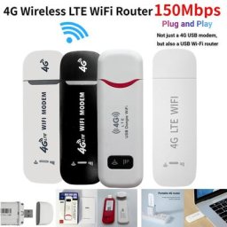 Routeur WiFi 4G LTE Portable sans fil 150Mbps carte SIM Modem USB Dongle de poche Hotspot