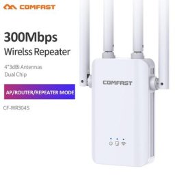 Comfast CF-WR304S 300Mbps 2.4GHz Sans Fil WiFi Répéteur Routeur Wi fi Extender Amplificateur de