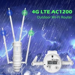 Wavexhaus- Routeur Wi-Fi AC1200 avec emplacement pour carte EpiCard 4G 2.4G divulguer 5G