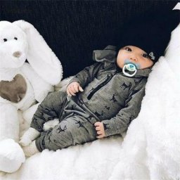 Combinaison à capuche pour bébés garçons barboteuse body vêtements une pièce