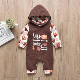 Tenues de combinaison pour adolescentes vêtements de Thanksgiving pour bébés filles body pour