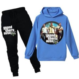 Sweat-shirt à motif de dessin animé Grand Theft Auto V Gta 5 pour enfants vêtements pour bébés