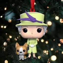 Pop Royals-Pendentif décoratif de dessin animé Queen of England figurines d'action Elizabeth II