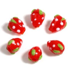 Perles de verre en vrac pour femmes 1 brin (20 pièces) pour bricolage fabrication de bijoux