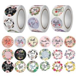 Autocollants de remerciement auto-adhésifs pour bijoux tible cadeaux de mariage étiquettes de sac