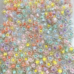 Perles de tournesols en acrylique 30 pièces de 12mm de couleur pour la fabrication de bijoux