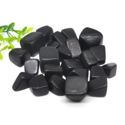 Pierre de gravier de shungite naturelle cristal de quartz pierres précieuses de guérison