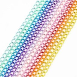 JOIron-Extension en métal coloré pour bijoux fournitures de bricolage résultats exécutifs