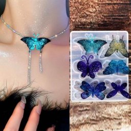 Moules en résine papillon pour petits pendentifs moules en silicone pour étudier le kit élection