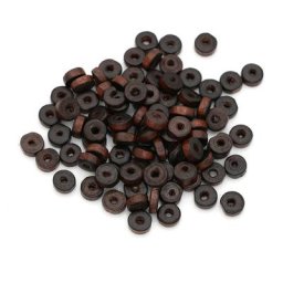 JAKONGO-Perles Rondes en Bois de 8mm 250 Pièces Accessoires de Bricolage Artisanal pour Bijoux