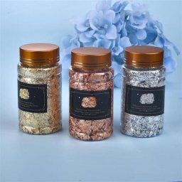 Confettis de résine or argent flocons de remplissage pour la fabrication de bijoux matériaux de