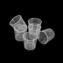 Kit de tasses à mesurer en plastique transparent jetable moule en Silicone époxy résine UV outils
