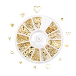 Mini-cadre de mélange 3D en métal 1 boîte pour Nail Art remplissage de bijoux résine UV moule