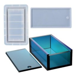 D0LC – porte-bijoux fait à la main moule en Silicone mouchoirs d'échecs serviette étui de