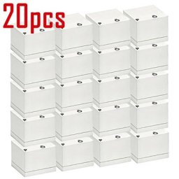 Boîtes à matiques en papier pour boucles d'oreilles et breloques étui à bijoux européen cadeau de