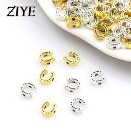 Perles d'espacement en forme de U pour fer à cheval 20 pièces breloques antiques en alliage