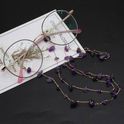 Chaîne de masquage de lunettes en pierre de gravier pour bouteille de parfum pour la fabrication