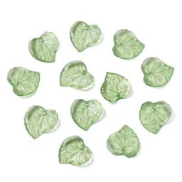 Breloques pendantes mignonnes en acrylique pour bijoux cuir chevelu vert bracelet de bricolage