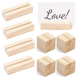 Présentoir à Bijoux avec Base en Bois pour Boucles d'Oreilles et Colliers Supports pour Bricolage