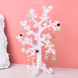 Porte-bijoux en forme d'arbre moule pour bricolage cristal résine époxy moulage suspension de