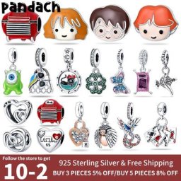 Breloques chaton couleur argent pendentif perles convient aux bracelets plus foncés bricolage